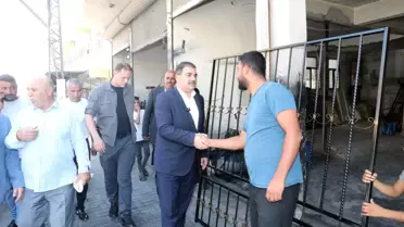 Başkan Canpolat Sancaktar Mahallesi'ni Ziyaret Ederek Vatandaşlarla Buluştu