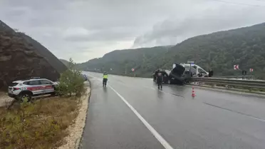 Yığılca'da Trafik Kazası: 3 Yaralı