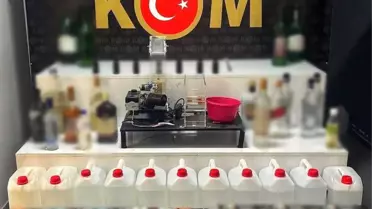 Isparta'da Kaçak Alkol ve Tütün Operasyonu