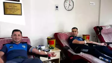 Zabıta Personelinden Anlamlı Kan Bağışı Etkinliği