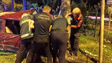 Isparta'da Trafik Kazası: Sürücü Hayatını Kaybetti