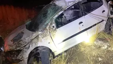 Domaniç'te Takla Atan Araçta 3 Yaralı