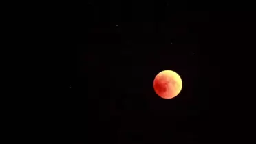 Uzundere'de Kanlı Ay Tutulması Keyfi
