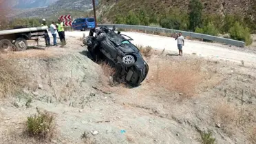 Antalya'da Trafik Kazası: 1 Ölü, 1 Yaralı
