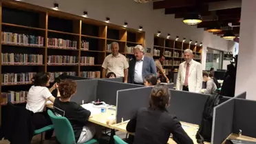 Melikgazi'nin Akıl Küpü Kütüphaneleri Gençlerin Uğrak Noktası Oldu