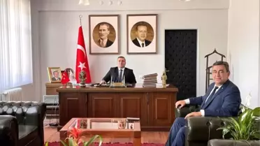 Kaymakam Ünal'a Hayırlı Olsun Ziyareti