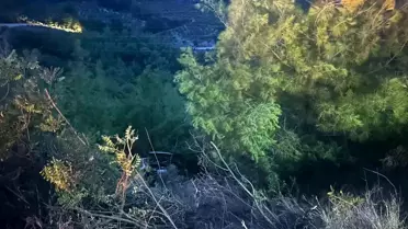 Osmaniye'de Uçurumdan Düşen Araçta 3 Yaralı