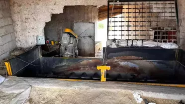 Yem Karma Tankına Düşen İşçi Yaralı Olarak Kurtarıldı