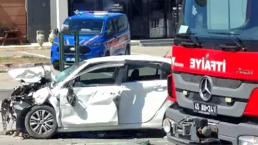 Akhisar'da Zincirleme Kaza: 1 Ölü, 3 Yaralı
