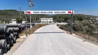Muğla Büyükşehir Belediyesi'nden Kemer ve Tepecik Mahallelerine Yeni Yol Düzenlemesi