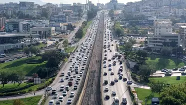 Bursa'da Okul Trafiği Felç Oldu