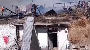 Sarıkamış'ta Ev Yangını