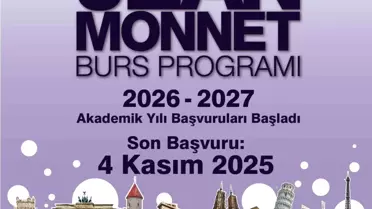 Jean Monnet Burs Programı Başvuru Süreci Başladı
