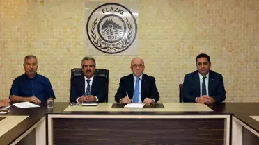 Elazığ Ticaret Borsası Ağustos Toplantısı