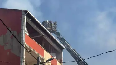 İstanbul'da Yangın Paniği