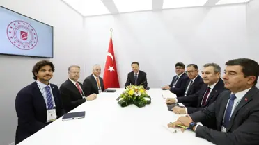 Bakan Bayraktar Chevron Yöneticileriyle Görüştü