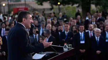 Cumhurbaşkanı Yardımcısı Yılmaz: 'Biz Avrupa Birliği'yle pozitif bir gündem oluşturmak istiyoruz'