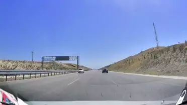 Denizli-Aydın Otoyolunda Ters Yönde Tehlikeli Seyir