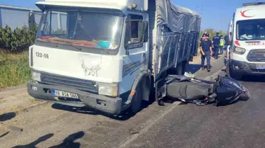 Bursa'da Kaza: Motosiklet Sürücüsü Hayatını Kaybetti