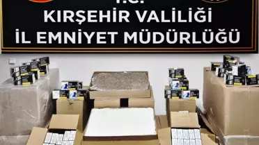 Kaman'da Kaçak Tütün Operasyonu