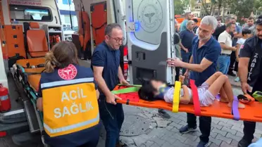 Bursa'da Motosiklet Kazası: Bir Çocuk ve Sürücü Yaralandı