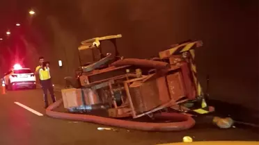 Ordu'da Fındık Patozu Tünelde Dev rildi