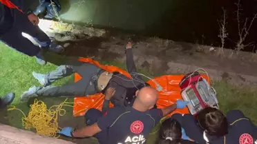 Porsuk Çayı'na Düşen Genç Kurtarıldı