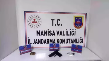 Manisa'da Ruhsatsız Silah Yakalandı