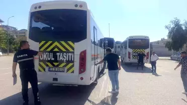 Bilecik'te Okul Servislerine Kapsamlı Denetim