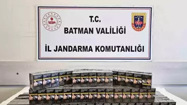 Batman'da 15 Araçta 2.399 Paket Kaçak Sigara Yakalandı