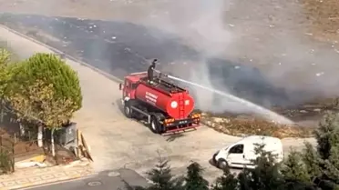 Kapaklı'da Otluk Arazide Yangın