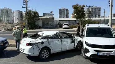 Diyarbakır'da Zincirleme Trafik Kazası