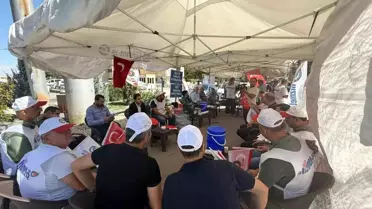 Diyarbakır'da İşçiler İçin Eylem: Hizmet-İş Sendika Temsilcileri Açıklama Yaptı