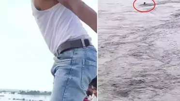 İddia için nehre atlayan genç 8 gündür aranıyor