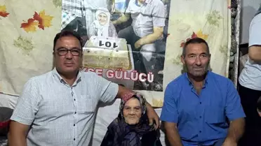 101 Yaşındaki Kadının Doğum Günü Kutlandı