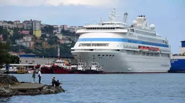 Kruvaziyer Turizmi Samsun'da Devam Ediyor