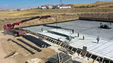 Van'da Yeni Şehirlerarası Otobüs Terminali İnşaatı Devam Ediyor