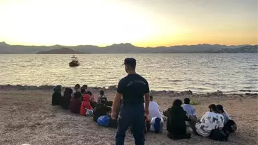 Bodrum'da 20 Düzensiz Göçmen Yakalandı