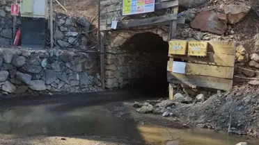 Denizli'de Krom Madeninde Göçük