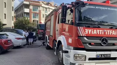 Maltepe'de Çatı Yangını