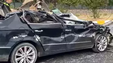 Patnos'ta Koyun Yüklü Tır Kazası