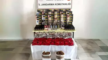 Hatay'da Kaçak Tütün Operasyonu