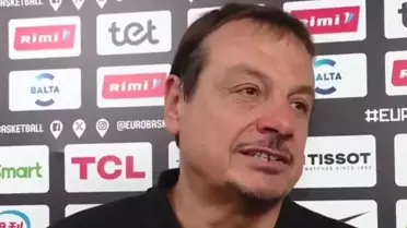 Tarihi maçın mimarı Ergin Ataman, ağlamamak için kendini zor tuttu