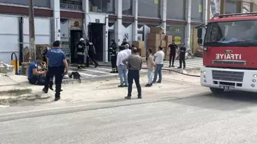 Kapaklı'da Tekstil Atölyesinde Yangın