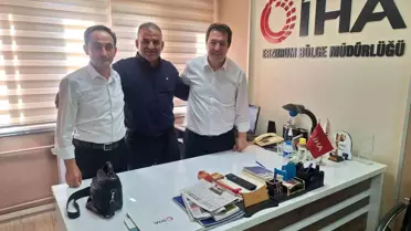 Recai Çelik İHA'yı Ziyaret Etti