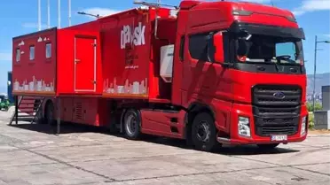 DASK Tırı Afyon'da Deprem Bilinci İçin Geliyor