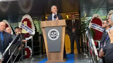 HÜR-SEN'in Yeni Genel Merkez Binası Açıldı