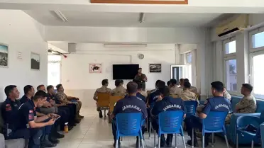 Gölbaşı'nda Jandarmaya Avcılık Eğitimi