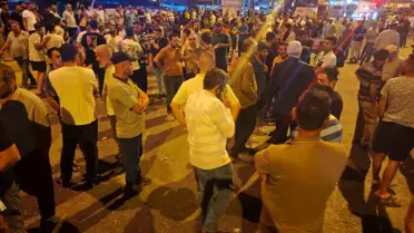 İlçeyi ayağa kaldıran kaza! Vali gelip kalabalığı ikna etti