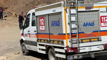 Acıpayam'da Madende Göçük: 2 İşçi Mahsur